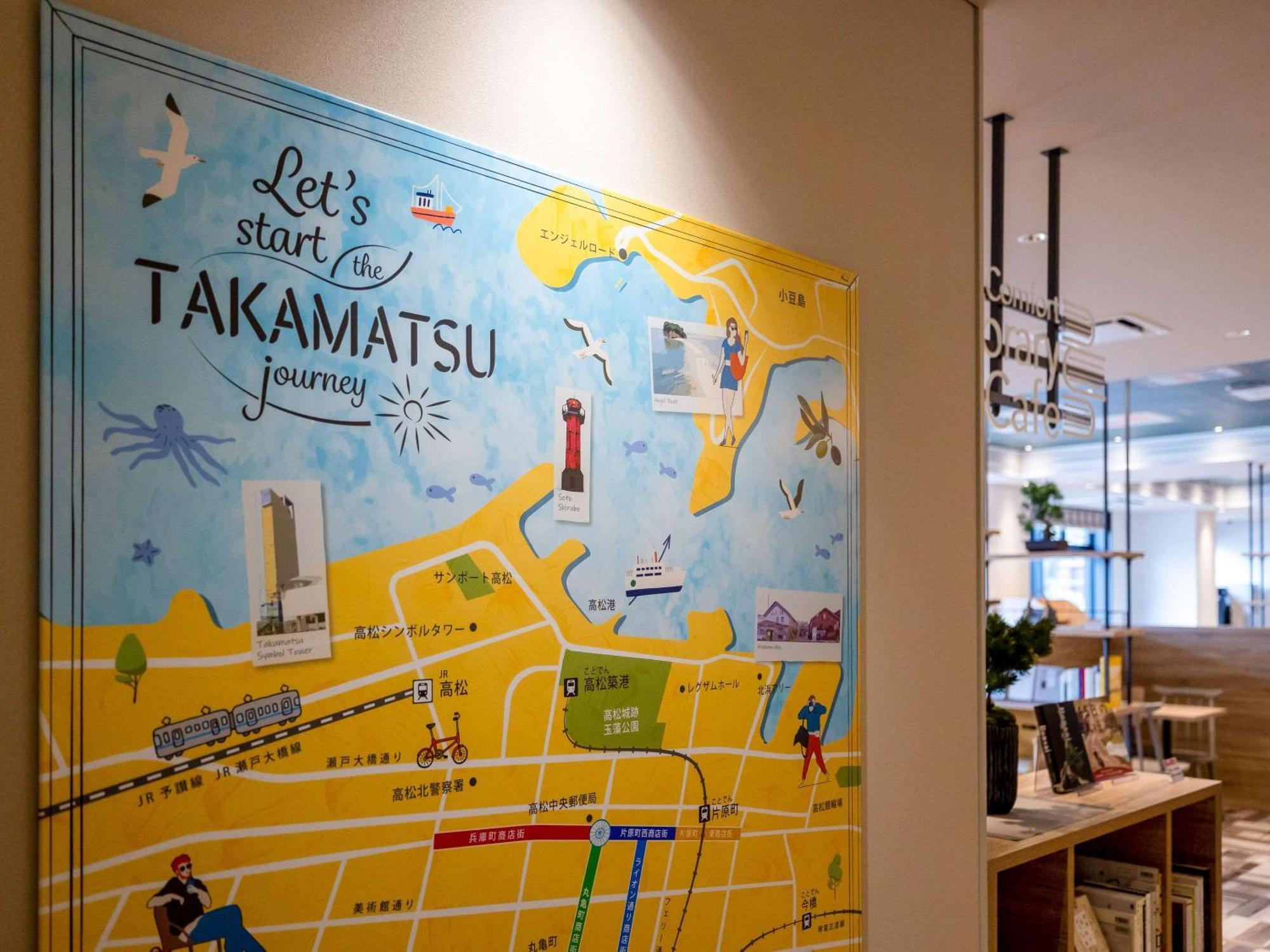 Comfort Hotel Takamatsu Dış mekan fotoğraf